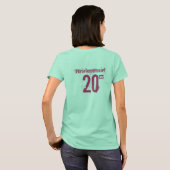 T-shirt rose bachelorette (Dos entier)
