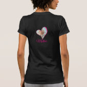 T-shirt Rose Baroque (Dos)