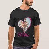 T-shirt Rose Baroque (Devant)
