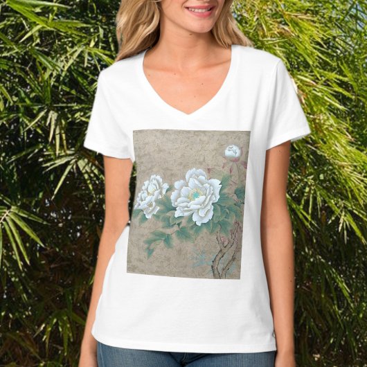 T-shirt Rose blanche