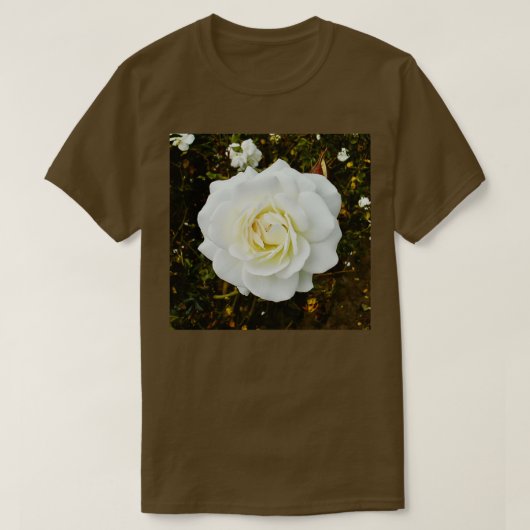 T-shirt Rose blanche (Design devant)