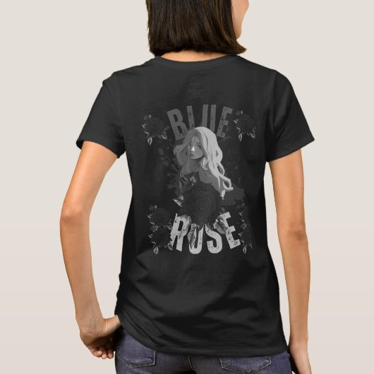 T-shirt ROSE BLEU (Dos)