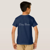 T-shirt Rose bleu violet (Dos entier)