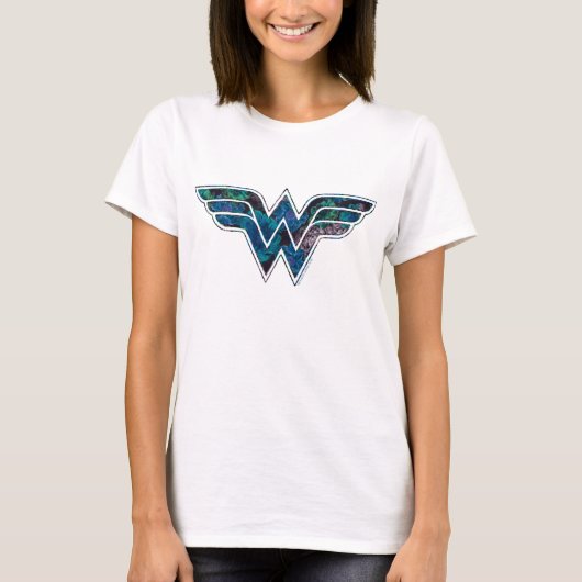 T-shirt Rose bleu WW (Devant)