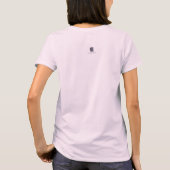 T-shirt rose chat (Dos)