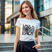 T-shirt rose comme une patronne