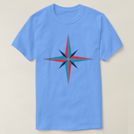 T-shirt Rose Compass (Design devant)