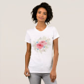 T-shirt Rose Cottage féminin (Devant entier)