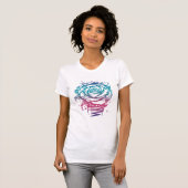 T-shirt Rose couleur de bonbons (Devant entier)