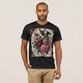 T-shirt 🔥 Rose Crematory – Gothic Wearable Art (Devant entier)