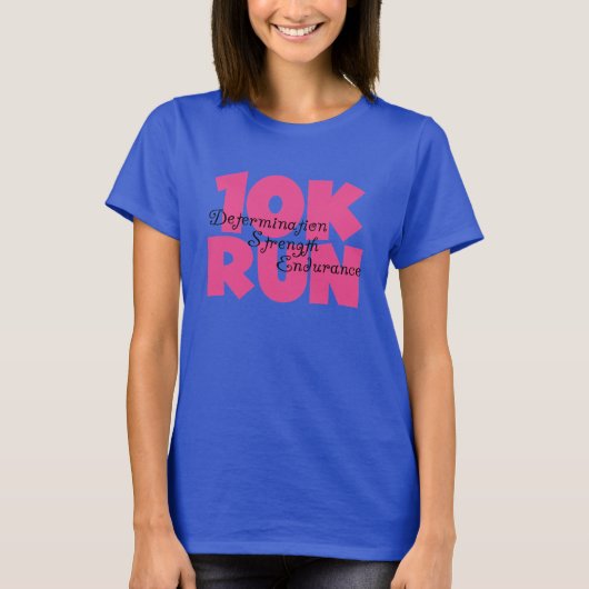 T-shirt Rose de 10 000 (Devant)