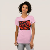 T-shirt Rose de beauté (Devant entier)