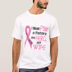 T-shirt ROSE de cancer du sein DANS la MÉMOIRE de MON