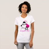 T-SHIRT ROSE DE DIVA DE KOKOPELLI (Devant entier)