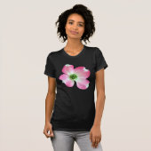 T-shirt rose de fleur de cornouiller (Devant entier)