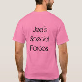 T-shirt rose de forces spéciales (Dos)