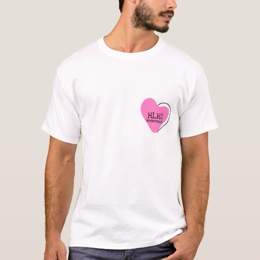 T-shirt Rose de HLHS-Combat (Devant)