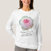T-shirt Rose de jardin anglais Earth Angel jardinage rose (Devant)