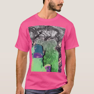 T-shirt Rose de la pièce en t wow de Ninjas Graffik de