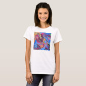 T-shirt rose de Lovelies de lune (Devant entier)