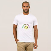 T-shirt Rose de ReadingRocksSmiley posé (Devant entier)