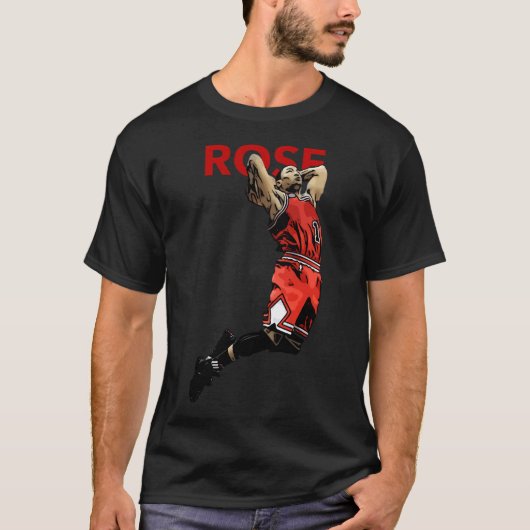 T-shirt Rose Derrick (Devant)
