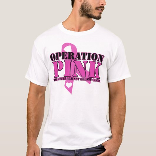 T-shirt Rose d'opération (Devant)