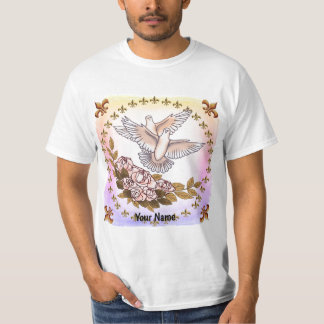 T-shirt Rose Doves