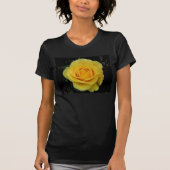 T-shirt Rose DSCF0127 jaune (Devant)