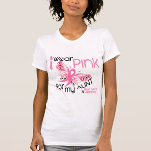 T-shirt ROSE d'USAGE du cancer du sein I POUR MA TANTE 45