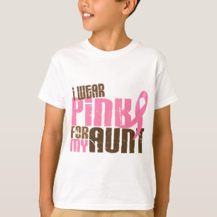 T-shirt ROSE d'USAGE du cancer du sein I POUR MA TANTE 6,3