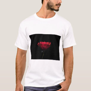 T-shirt Rose Élégance – Tee-shirt d'art floral intemporel