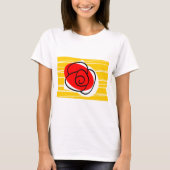 T-shirt Rose espagnol (Devant)