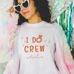 T-shirt Rose et rouge I Do Crew Croquis Bachelorette Party<br><div class="desc">Rassemblez votre I Do Crew avec les t-shirts de la partie de bachelorette correspondants. Avec bague en diamant rose et rouge,  étoiles et dessins dessinés à la main du coeur avec espace pour la personnaliser avec vos noms de demoiselles d'honneur.</div>