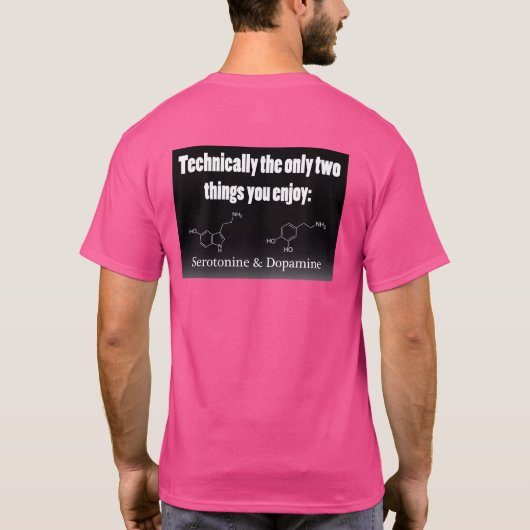 T-Shirt Rose Fabulux & Déglingué (Dos)