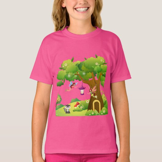 T-Shirt Rose Fairytopia (Devant)