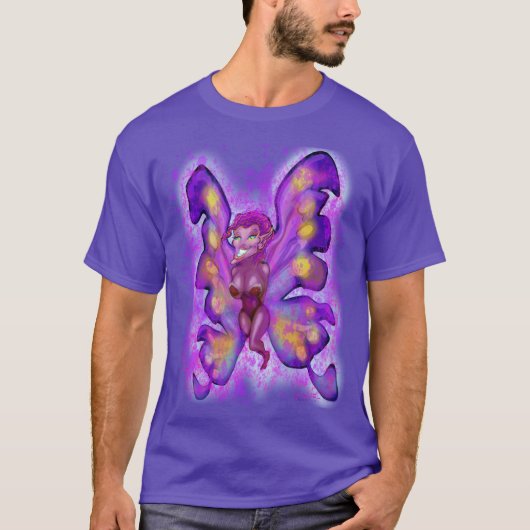 T-shirt Rose féerie (Devant)