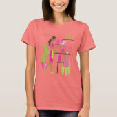 T-shirt Rose fleuriste (Devant)