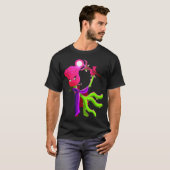 T-shirt Rose funny friend (Devant entier)