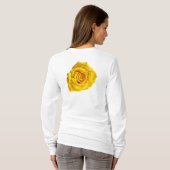 T-shirt Rose jaune (Dos entier)