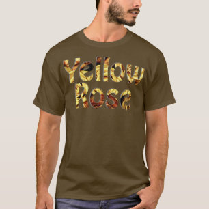 T-shirt Rose jaune