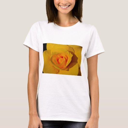 T-shirt Rose jaune (Devant)
