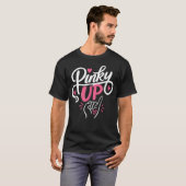 T-shirt Rose levée (Devant entier)