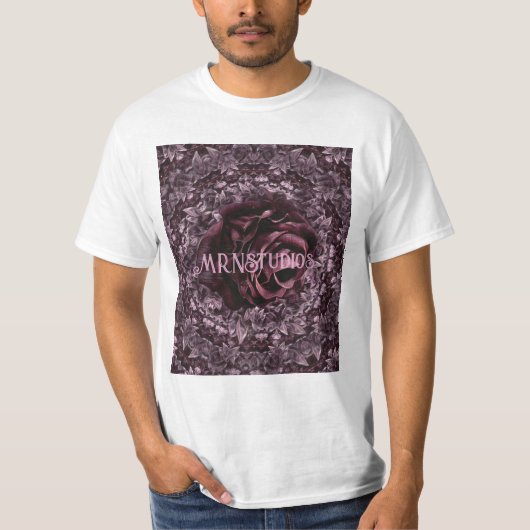 T-shirt Rose Mandala (Devant)