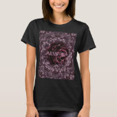 T-shirt Rose Mandala (Devant)