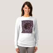 T-shirt Rose Mandala (Devant entier)