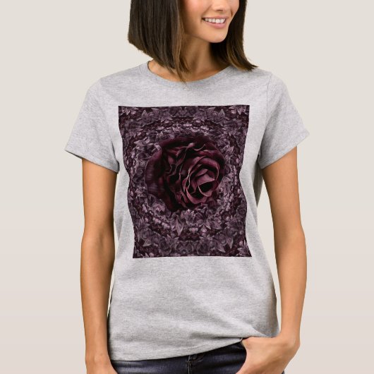 T-shirt Rose Mandala (Devant)