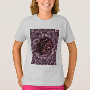 T-shirt Rose Mandala
