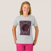 T-shirt Rose Mandala (Devant entier)