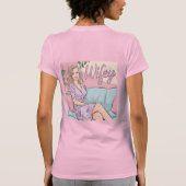 T-shirt rose mince (Dos)